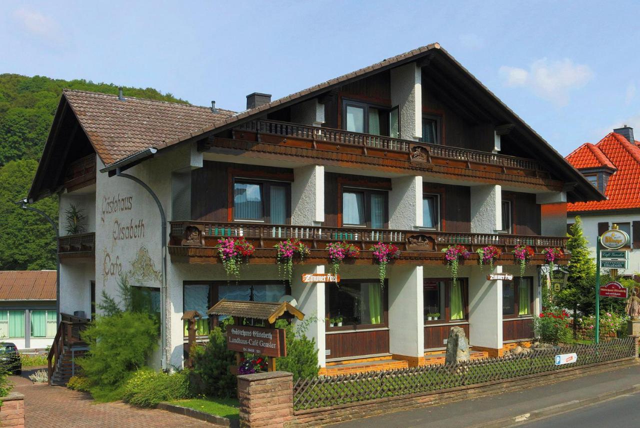 Gaestehaus Elisabeth Poppenhausen Exteriör bild